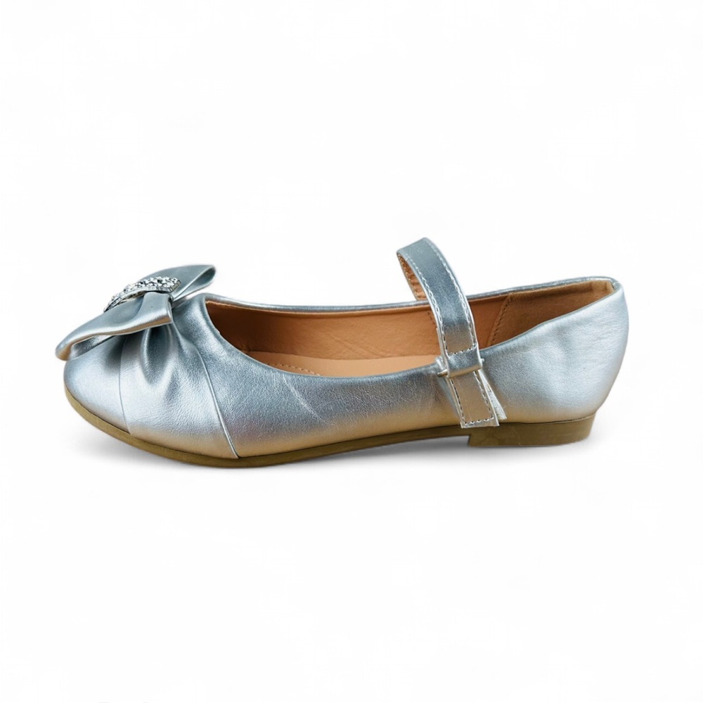 CHILDREN'S BALLERINA FLATS (EVANA) - Picture 6 of 6